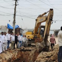 అమీన్ పూర్ లో అక్రమ కట్టడాల కూల్చివేత