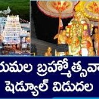 బ్రహ్మోత్సవాల షెడ్యూల్ విడుదల