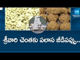 టీటీడీకి పలాస జీడిపప్పు...