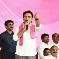 మంత్రి KTR మదనాపురం బహిరంగసభలో మాట్లాడ్తున్నారు - live